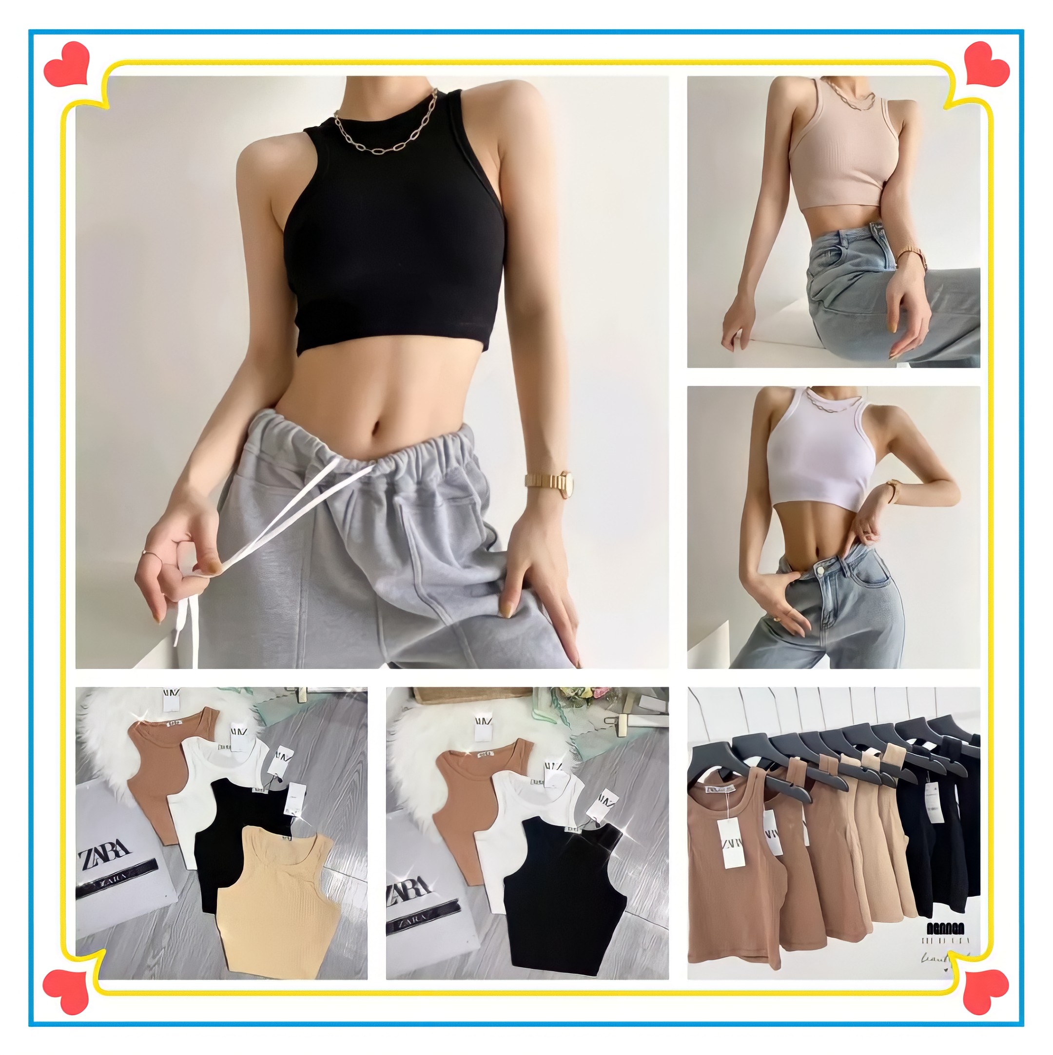 [ Chuyên Sỉ ] Áo balo nữ basic - phong cách mùa hè năng động- Chuyên sỉ jean TL_HCM
