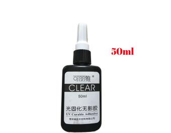 Keo UV Bysun dán Kính Thép Mica trong suốt keo sệt và nhanh khô 50ml