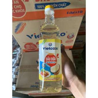 Dầu Dừa Tinh Luyện Nguyên Chất Vietcoco 1LIT ( DẦU ĂN)