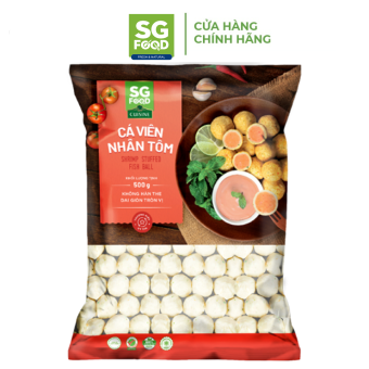 Cá Viên Nhân Tôm SG Food 500G