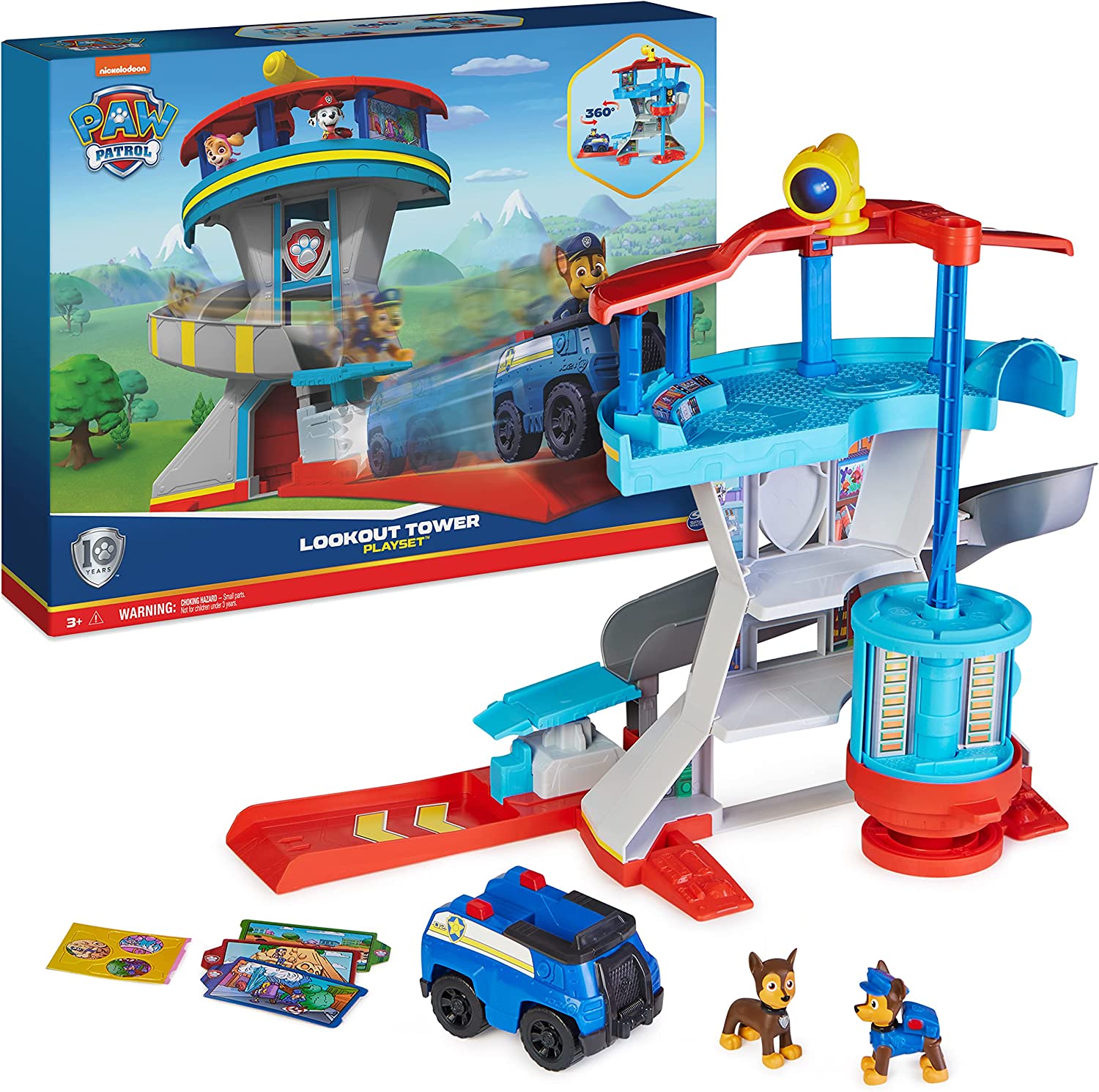 paw patrol figures for lookout tower