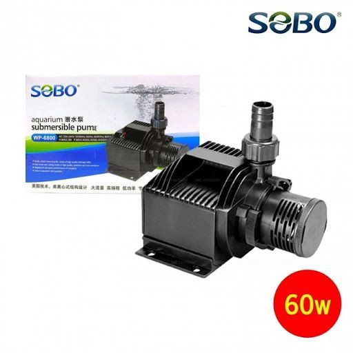Máy bơm sobo wp 6800 cho hồ cá cảnh, đài phun nước