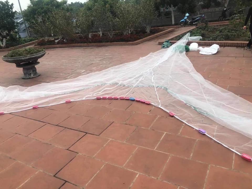 [Siêu rẻ]- Lưới vét cá - Lưới kéo cá dài 6m cao 2m túi  hơn 2m giá rẻ bền đẹp