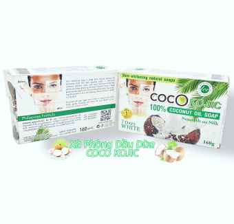 01 Xà Phòng Trắng Da Dầu Dừa Coco Kojic Coconut Oil Soap
