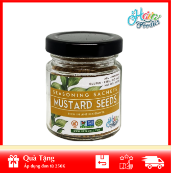 Hạt Mù Tạt Vàng Lọ Thuỷ Tinh 60gr - Mustard Seeds