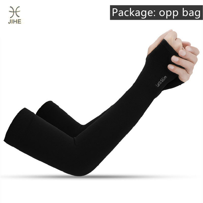 2 Ống Bọc Cánh Tay Vải Viscose Phi Giới Tính Bảo Vệ Cánh Tay Thể Thao Chống Tia UV Chống Nắng Khi Đạp Xe Ngoài Trời