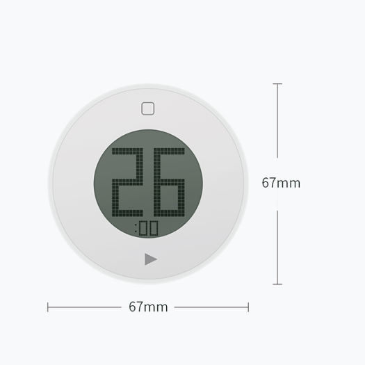 Xiaomi Bộ Hẹn Giờ Điện Tử Nam Châm Jiezhi, Công Tắc Đồng Hồ Báo Thức Đếm Ngược Đếm Ngược Nấu Ăn Trong Bếp Màn Hình LCD Quản Lý Thời Gian Kiểm Soát