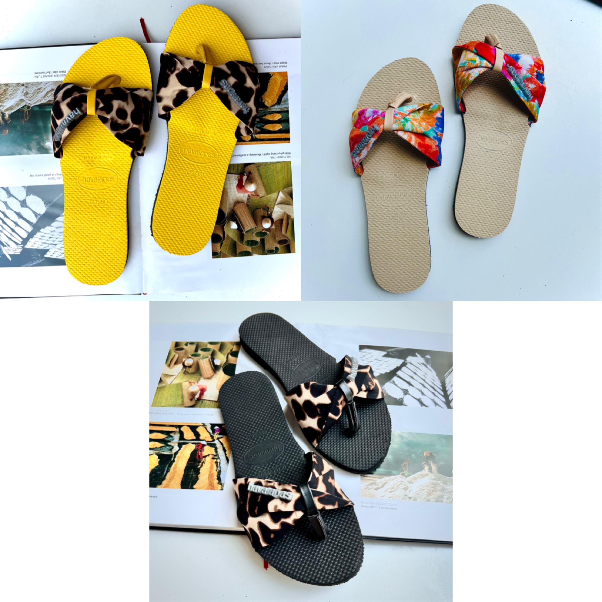 Dép quai ngang Havaianas hot trend đủ màu thời trang siêu rẻ xốp cao su hàng loại 1