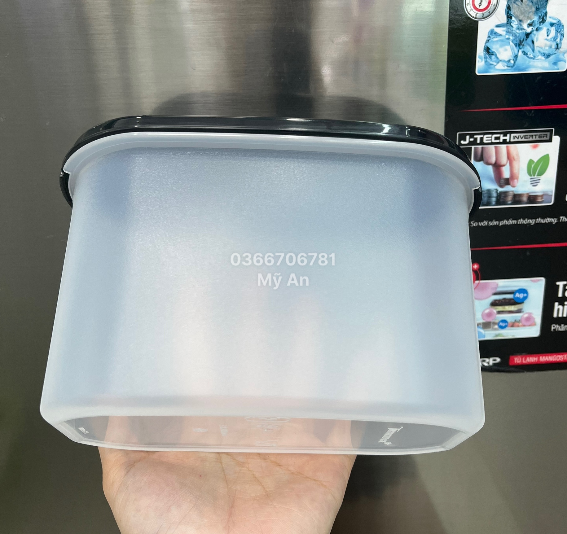 Hộp trữ khô kệ bếp Modular Mate Oval 1.1L