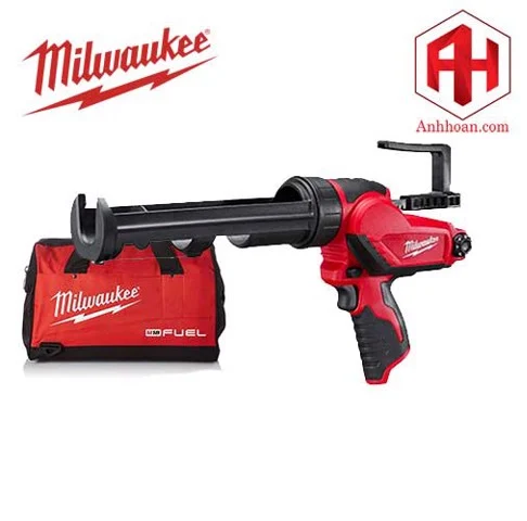 Milwaukee thân máy bắn keo silicon pin 12v m12 pcg/310c-0