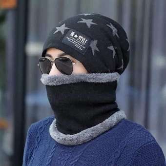 Mũ len kèm khăn lót lông họa tiết hình sao cho nam và nữ, Mũ len sao nam nữ, mũ len nữ Hàn Quốc, mũ len nam Hàn Quốc, mũ len Hàn Quốc, mũ len trẻ em