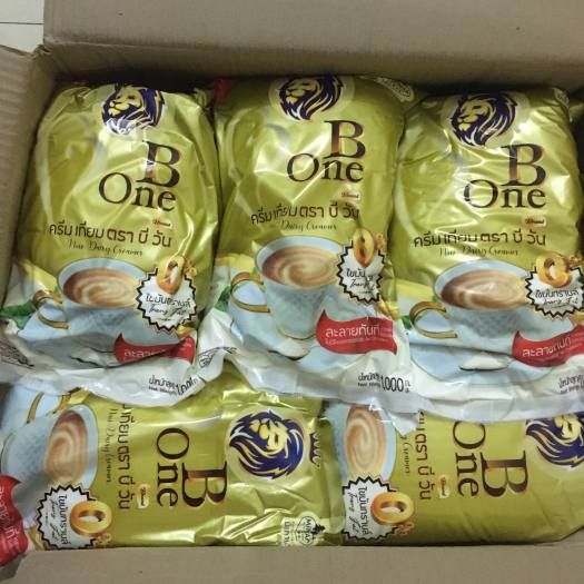 Sỉ 1 Thùng 12 Gói/ 12Kg Bột Kem Béo B One/ Bột Sữa Béo Bone Thái Lan || Nguyên Liệu Làm Trà Sữa
