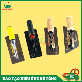 Dao Trét Giả Hiệu Ứng Bê Tông Minh Phát, Dao Hoàn Thiện Sơn Mài Trang Trí Tường Minh Phát