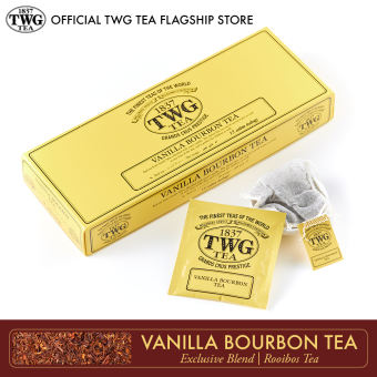 Trà TWG Tea - Vanilla Bourbon Tea (2.5g x 15 túi lọc) | Trà đỏ Nam Phi
