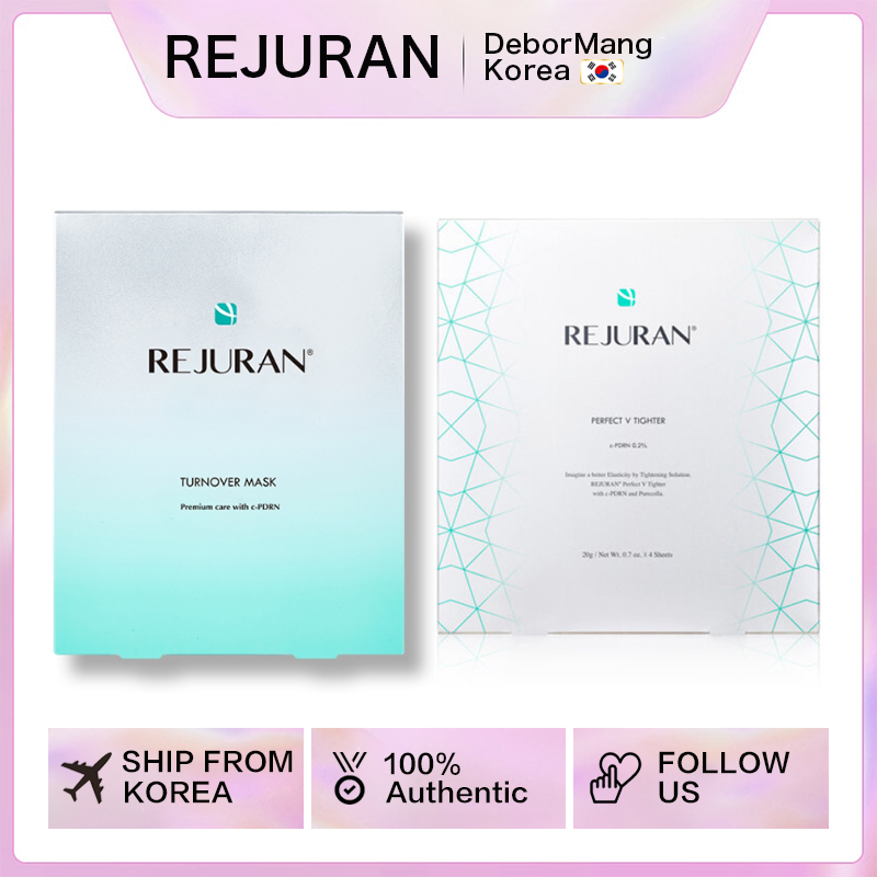 Mặt Nạ Căng Bóng - Phục Hồi - Trẻ Hoá REJURAN Turnover Sheet Mask 5ea | Refinish 3 step Sheet Mask 5ea | Perfect Healing V Tighter20g Sheet Mask 4ea