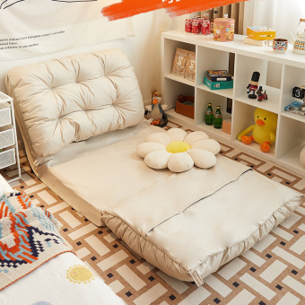 Giường sofa gấp gọn thông minh - Sofa Giường Lười - Sofa Bed Đa Năng Tựa Lưng Ngồi Bệt Tatami Đệm Cao Su Non Cao Cấp Giá Rẻ 5 Cấp Độ Gập Ngả