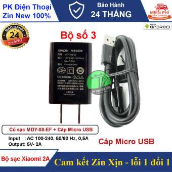 Củ sạc và Cáp sạc nhanh (Quick Charge 3.0) dành cho Xiaomi MDY-08-EH, MDY-08-EF ,Nguyên SEAL - Cam kết Chuẩn Zin Xịn