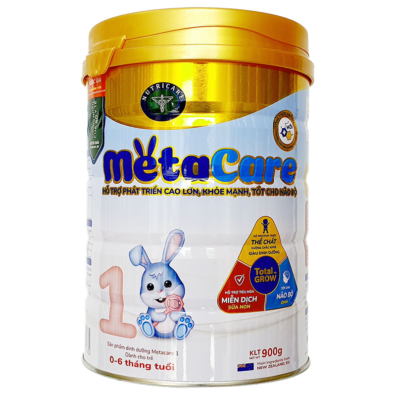 Sữa dinh dưỡng metacare đủ số 1,2,3 900gr