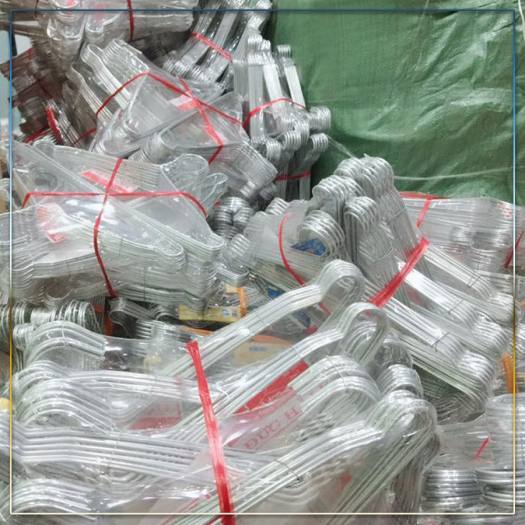 Combo 10 Móc Nhôm Treo Quần Áo 40cm Dày 4Ly Chịu Lực 3Kg M400-Giadung24H