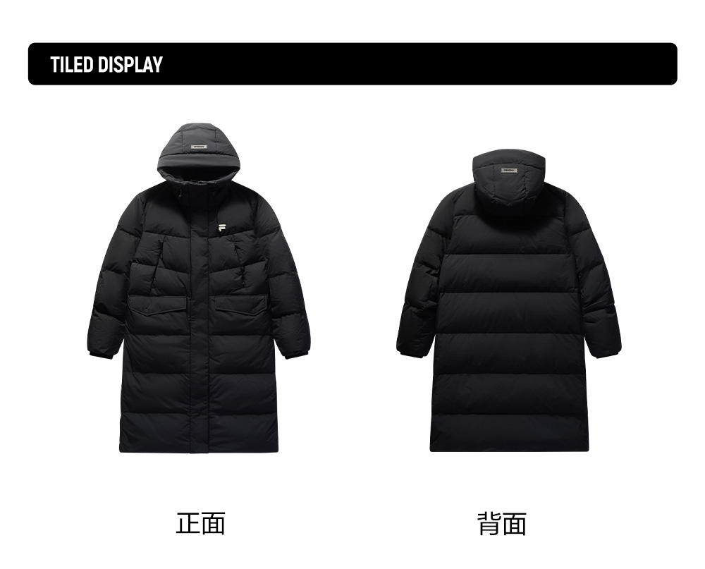 Fila long down coat online