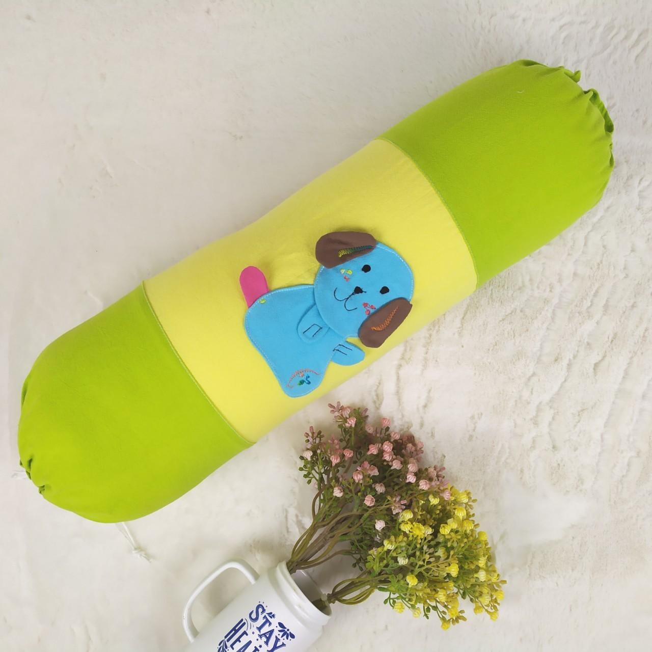 Vỏ gối ôm Cara cho em bé kim home size 60x25cm (Trẻ sơ sinh từ 1-5 tuổi)