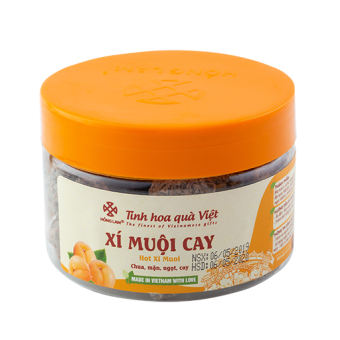 Ô Mai Xí Muội Cay Hộp 200g - Vị Chua Mặn Ngọt Cay