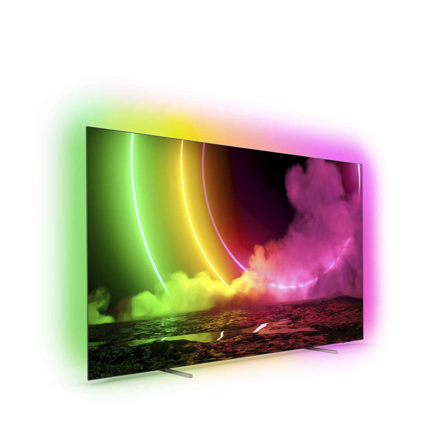 PHILIPS 4K OLED 65" Android TV | 65OLED806/98 | 4 Sided Ambilight | P5 AI Perfect Engine | Youtube | Netflix | Dolby Atmos & Dobly Vision | FREE wallmount installation · v30