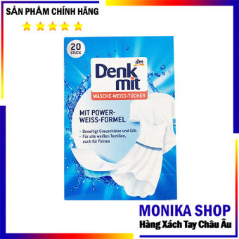 Tẩy trắng quần áo Denkmit hàng Đức