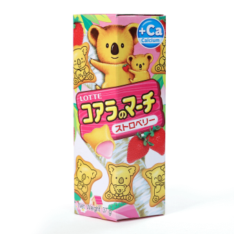 Bánh Gấu Nhân Dâu Koala's March Lotte 37g