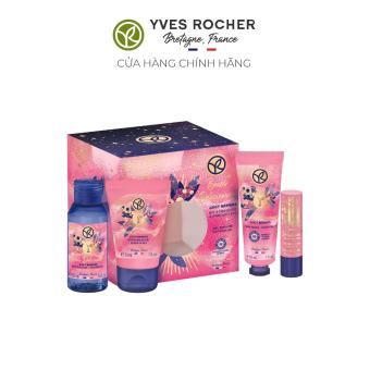 Bộ sản phẩm chăm sóc cơ thể hương Nam Việt Quất Yves Rocher JUICY BERRIES RANGE KIT