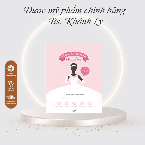 Mặt nạ cô dâu marry me sáng da, cấp ẩm