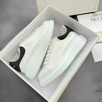 Giày MCQ gót nhung _ Giày thể thao alexander mc queen trắng gót nhung đủ size nam nữ cực chất Fullbox