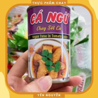 Cá ngừ Xốt Cà Âu Lạc Hộp 150g - Cung cấp nhiều đạm, hương vị thuần chay, không chứa chất bảo quản - Thực Phẩm Chay Yến Nguyễn