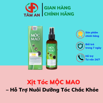 Xịt Tóc MỘC MAO – Hỗ Trợ Nuôi Dưỡng Tóc Chắc Khỏe