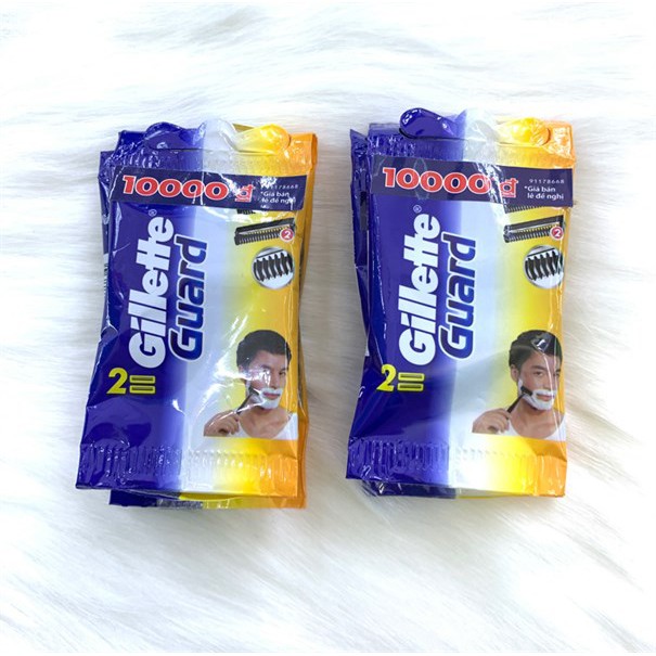 Lưỡi dao gillette guard 1 gói gồm 2 lưỡi