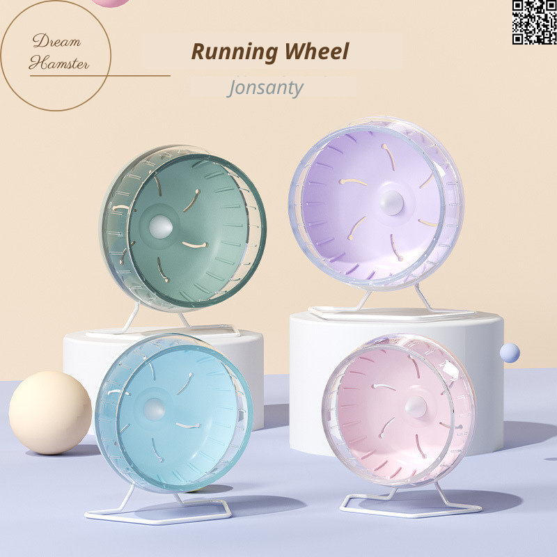 Wheel jonsanty 17cm 21cm cao cấp cho hamster, bọ, nhím ...