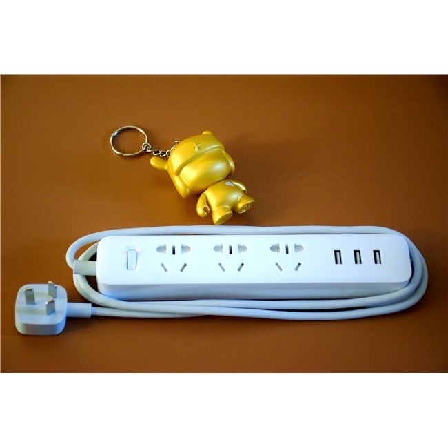 Ổ cắm điện 3 ổ cắm power strip Xiaomi 3usb