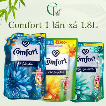 Túi nước xả Comfort 1,8L (mẫu mới), làm thơm và mềm vải