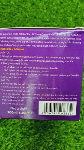 Bộ duỗi tóc Lacei Professional 200ml x 2