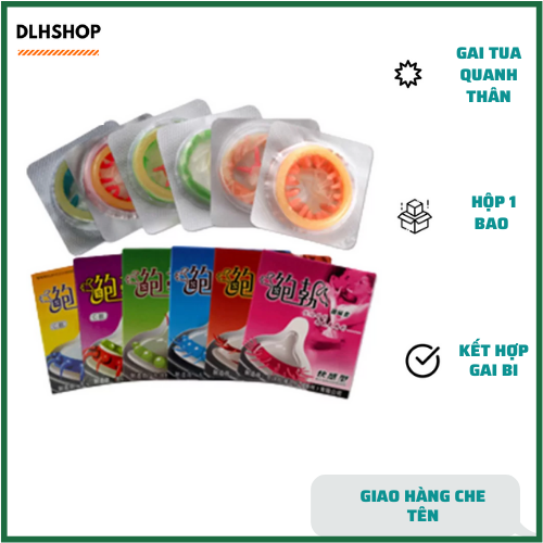 Bao cao su run bo 1 cái siêu gai cao cấp