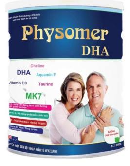 Sữa Physomer DHA {900gr/lon} hàng chính hãng, date 2023