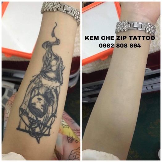 Kem che hình xăm Zip Tatto  Chống nước chống mồ hồ Cam kết che được 100 hình  xăm  Shopee Việt Nam