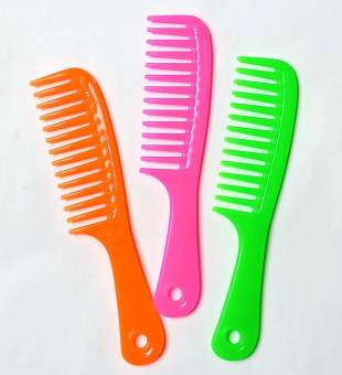 Set 3 cây Lược răng thưa chải tóc tạo kiểu - chiều dài lược 21.5cm