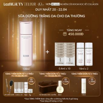 Sữa dưỡng trắng da & ngăn ngữa lão hóa Elixir White Whitening Clear Emulsion T II 130ml