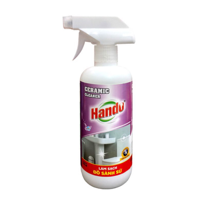 Dung dịch làm sạch đồ sành sứ Hando