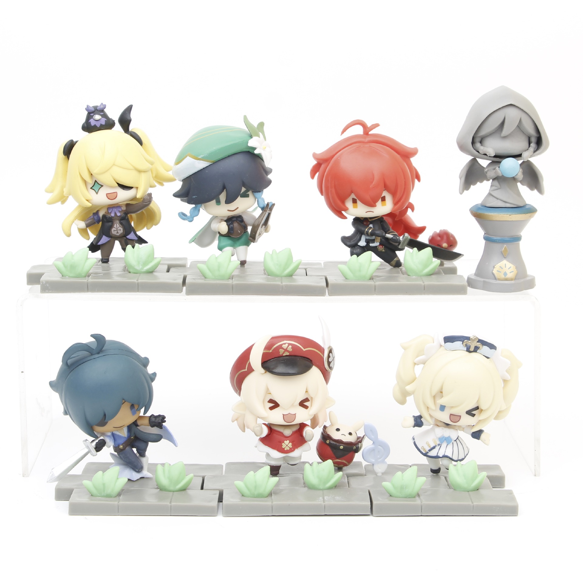 7pcs/set Genshin Impact Account Action Figure Anime Game Genshin Impact  Keqing Amber Klee Mona Figma Figurine Model Toys: Buy Online at Best Prices  in Bangladesh | Daraz.com.bd