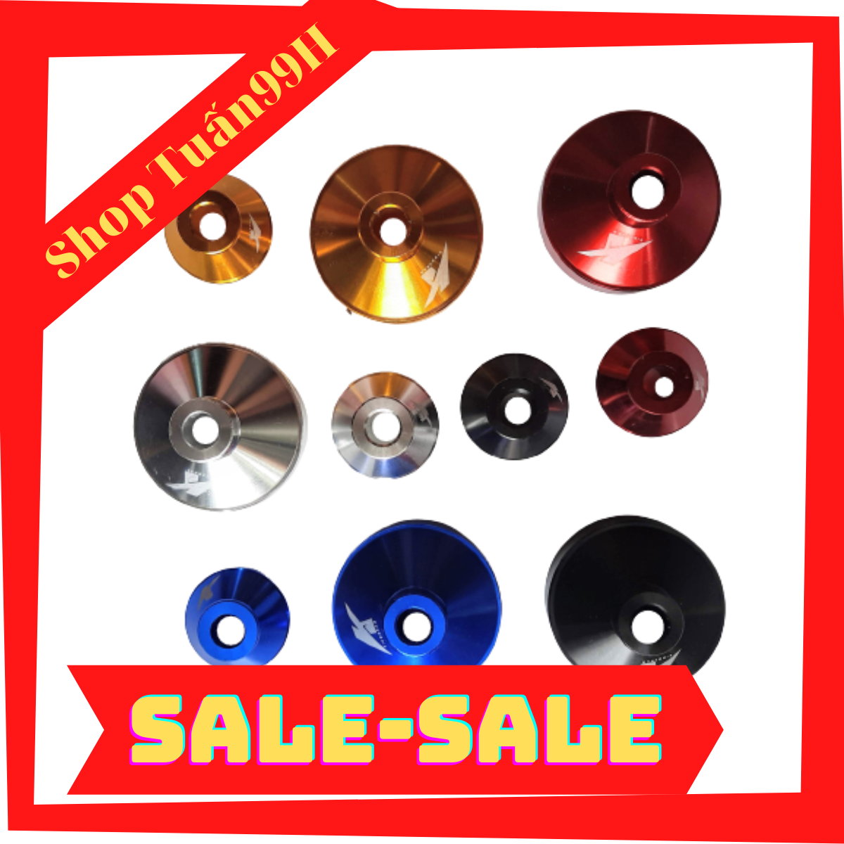 Cục căn thay thế chụp nhông đồng hồ bánh trước dành cho xe Exiter135, Sirius, Jupiter