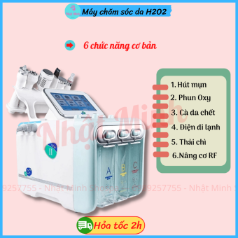 Máy chăm sóc da H2O2 6 chức năng cho spa