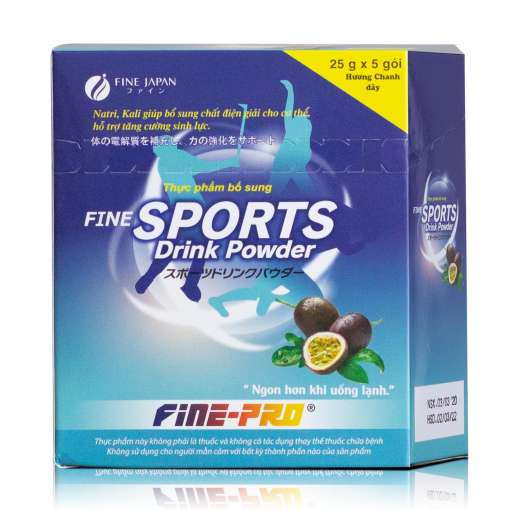 Oresol Nhật - Sport Drink Powder-Cung cấp nước và chất điện giải, nạp năng lượng, tăng cường thể lực (Hộp 5 gói)
