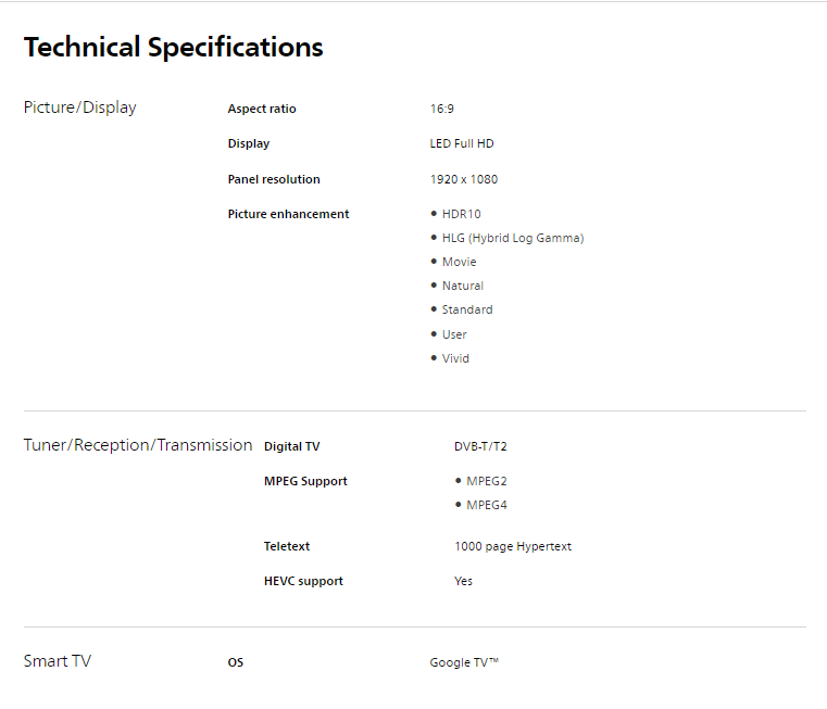 PHILIPS 43PFT6509/98 43" GOOGLE SMART LED TV ENERGY LABEL: 4 TICKS 3 YEARS WARRANTY BY PHILIPS · v39